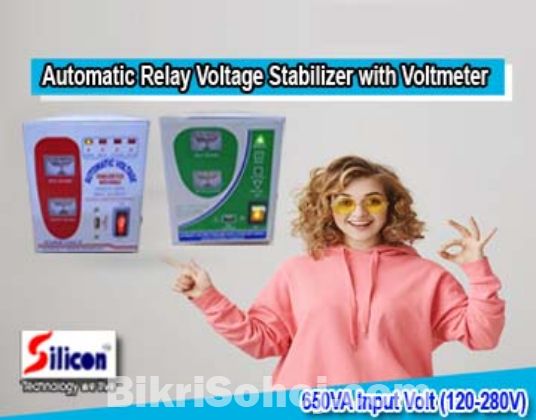 VOLTAGE STABILIZER 650VA(120V-280V)